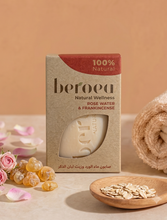Rose Water & Frankincense Oil Soap